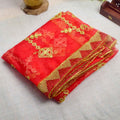 Elegant 84x41 inch Blessed Mata Ki Chunni with fine fabric and subtle embellishments for Mata idol decoration – India’s Largest Pooja Accessories Brand – www.Satvikstore.in