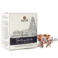 SATVIK 100 Pc Round Floating Wicks for Oil Cups with Cork Disc Holders, ideal for long-lasting, clean-burning illumination in oil lamps during pooja and spiritual rituals. Eco-friendly and handmade. India’s Largest Pooja Accessories Brand – www.satvikstore.in