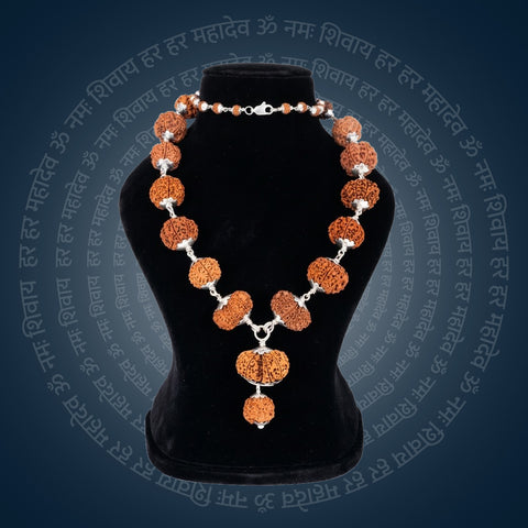 Siddha Mala with 1 Mukhi Underdeveloped (Full Rudraksha, Nepal)