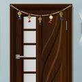 Traditional OM Toran with Decorative Tassels for Auspicious Door and Entrance Decoration. India’s Largest Pooja Accessories Brand – www.satvikstore.in
