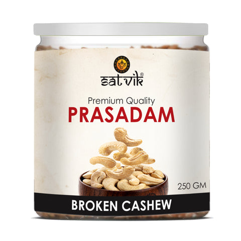 Cashew Nut (Broken)-250gm Puja Store Online Pooja Items Online Puja Samagri Pooja Store near me www.satvikstore.in